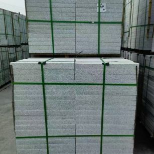 营口 芝麻白火烧，园林广场市政工程地铺石，1.8~5.0厚均有现货