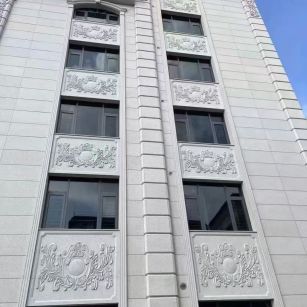 营口 白麻荔枝面花岗岩别墅外墙干挂