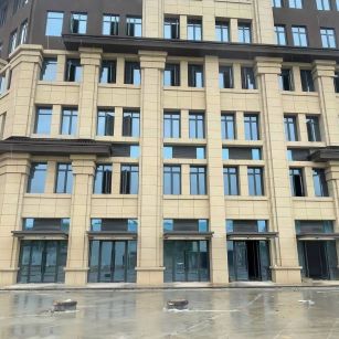 营口 黄金麻花岗岩荔枝面小区外墙干挂