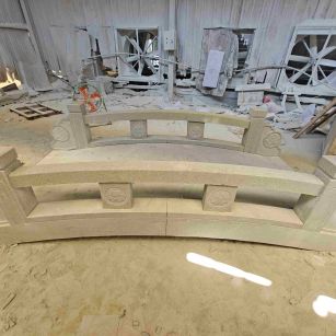 营口 芝麻灰花岗岩异形加工-拱桥，石桥