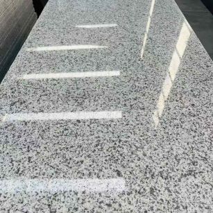 营口 白麻花岗岩光面毛板