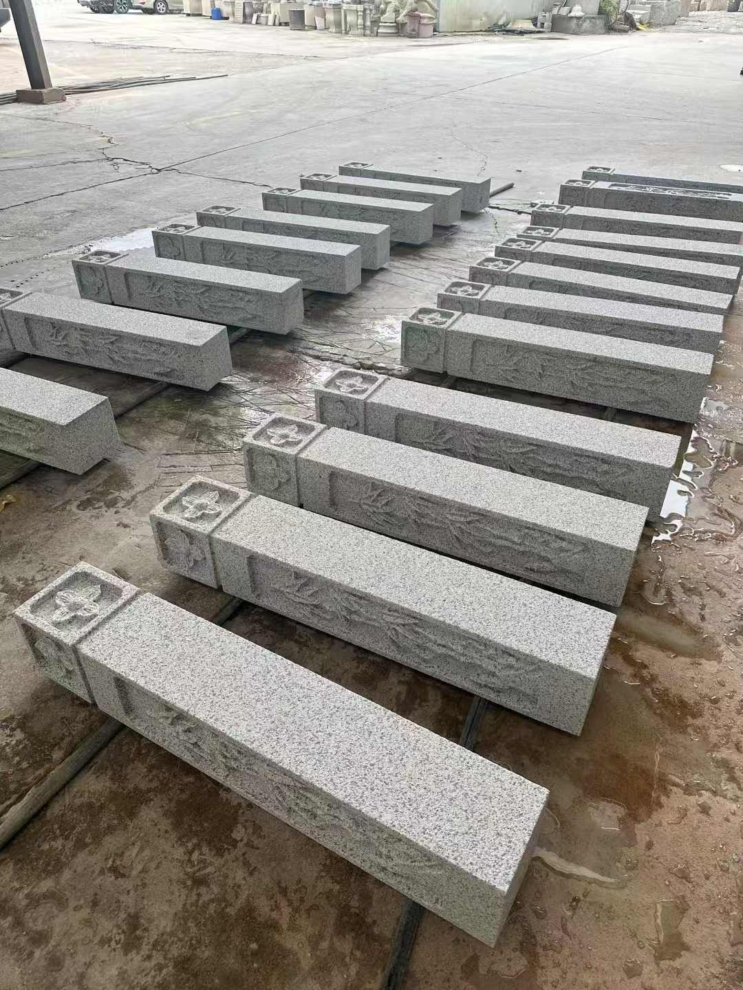 营口 白麻方柱雕花防水