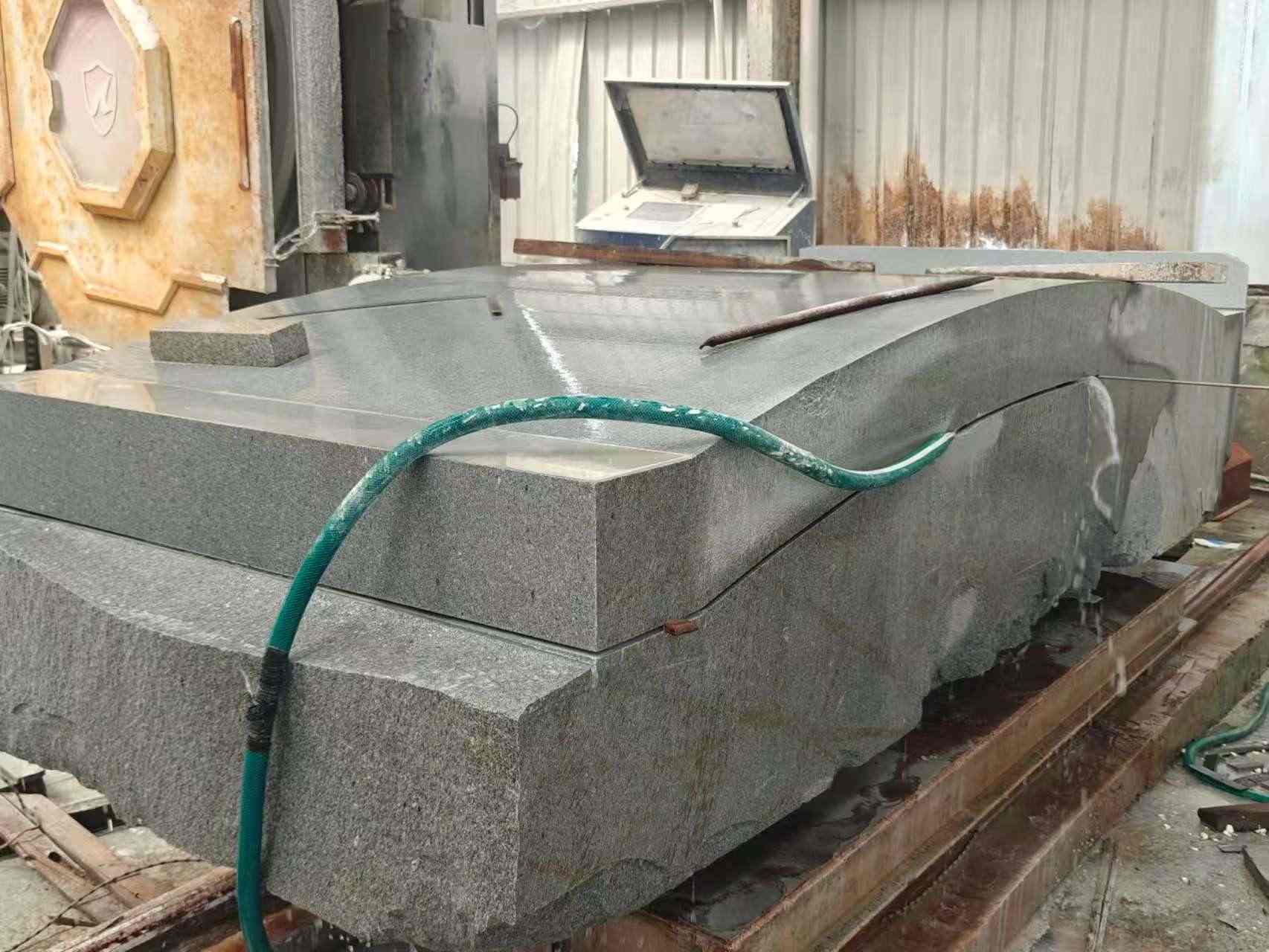 营口 芝麻灰异型加工-拱桥