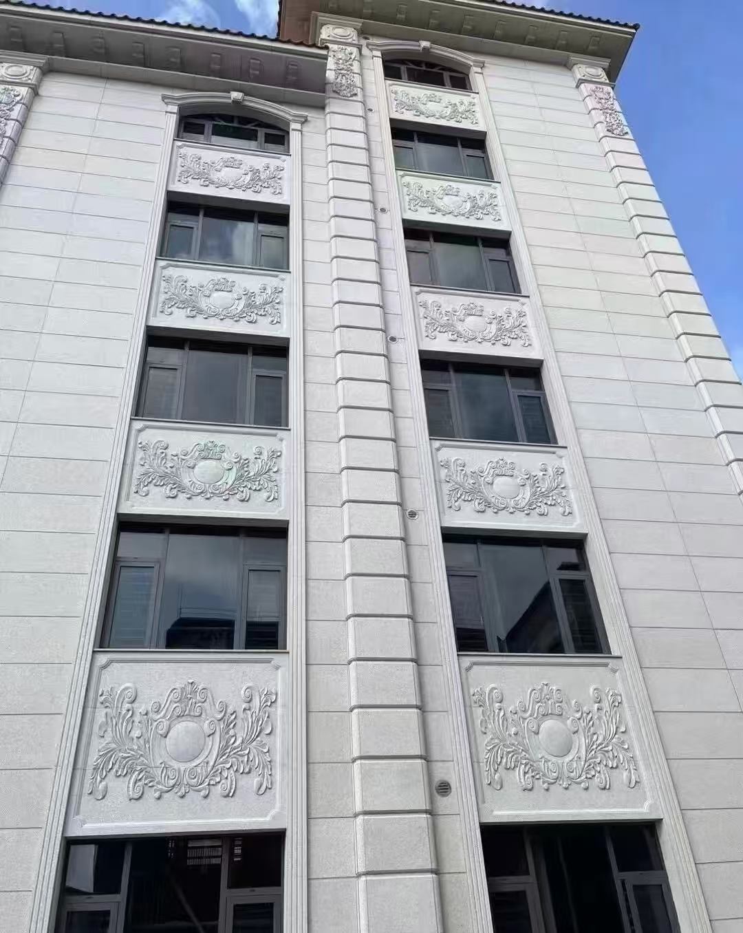 营口 白麻荔枝面花岗岩别墅外墙干挂