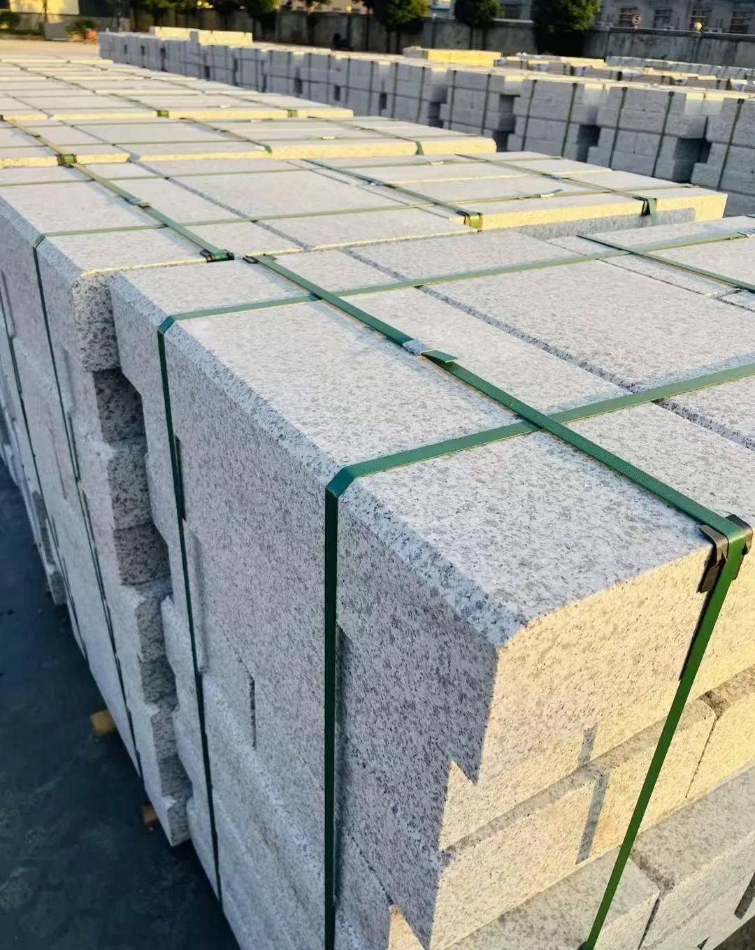 营口 白麻花岗岩路沿石，马路牙子，路缘石，平石，立缘石等